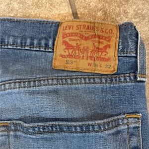 Levi's Men's Classic Blue Slim Straight Jeans
